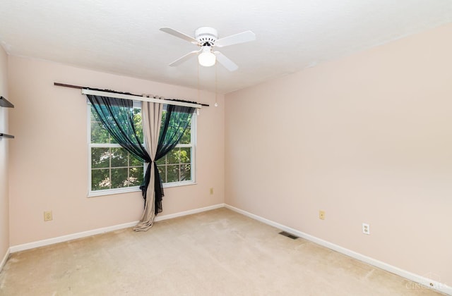 7693 Misty Springs Ct, Deerfield Twp, OH 45040 - empty room featuring light colored carpet and a ceiling fan