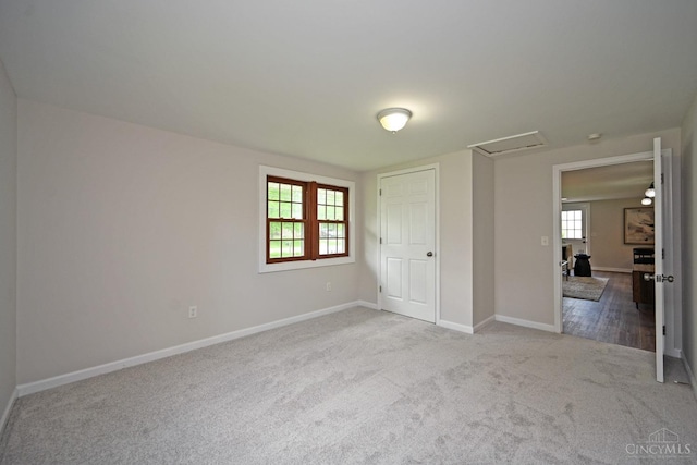 5782 Buckwheat Rd, Miami Twp, OH 45150 - unfurnished bedroom with carpet and attic access