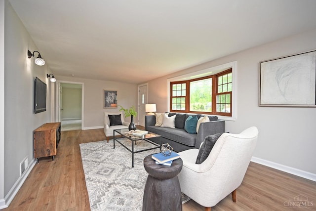 5782 Buckwheat Rd, Miami Twp, OH 45150 - living area with wood finished floors and baseboards