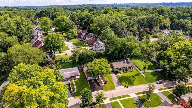 2783 Losantiridge Ave, Columbia Twp, OH 45213 - aerial view of residential area with a heavily wooded area