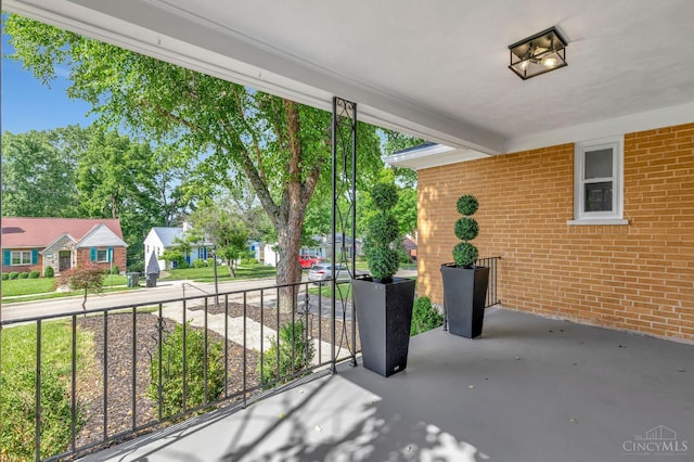 2783 Losantiridge Ave, Columbia Twp, OH 45213 - covered porch featuring a residential view