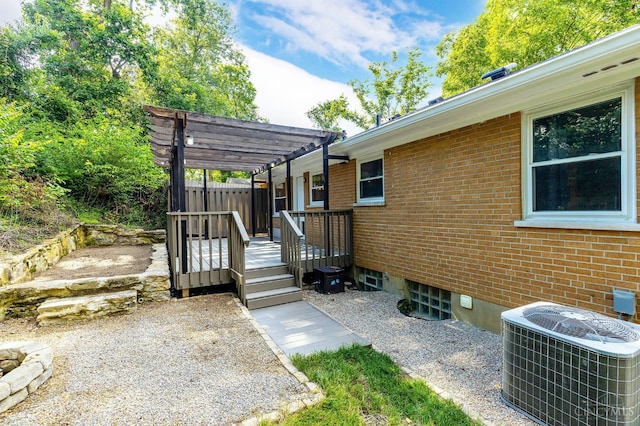 2783 Losantiridge Ave, Columbia Twp, OH 45213 - deck with a pergola