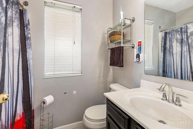 6706 Bedington Ln, Morrow, OH 45152 - bathroom featuring vanity and a shower with curtain