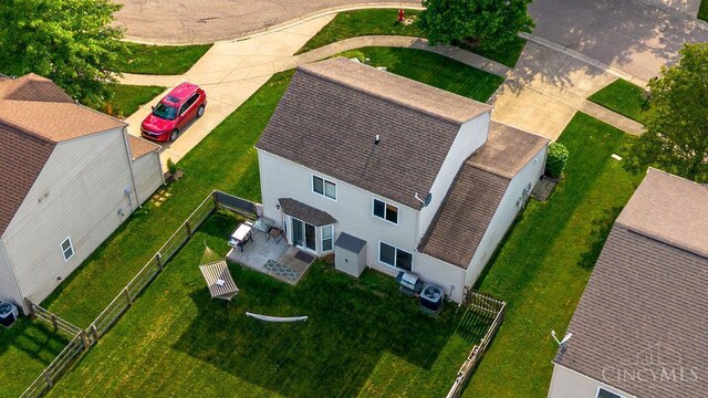 6706 Bedington Ln, Morrow, OH 45152 - aerial view of property and surrounding area