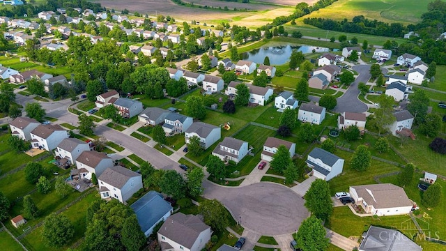 6706 Bedington Ln, Morrow, OH 45152 - aerial view of property and surrounding area with nearby suburban area