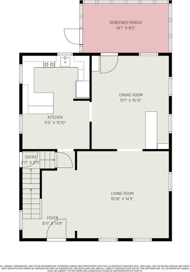 609 Coralie Ave, Hamilton, OH 45013 - view of property floor plan