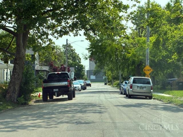 1151 W 2nd St, Dayton, OH 45402 - view of asphalt street with street lights, traffic signs, and sidewalks
