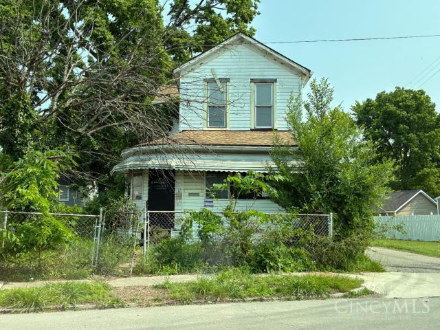 1151 W 2nd St, Dayton, OH 45402 - view of front of property with a gate