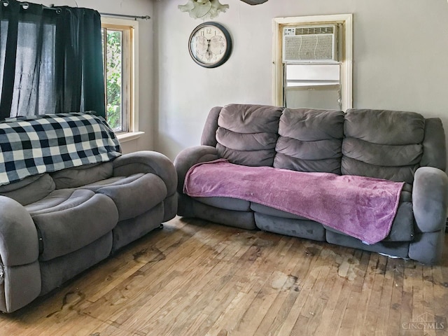 540 John, Carlisle, OH 45005 - living area with hardwood / wood-style floors