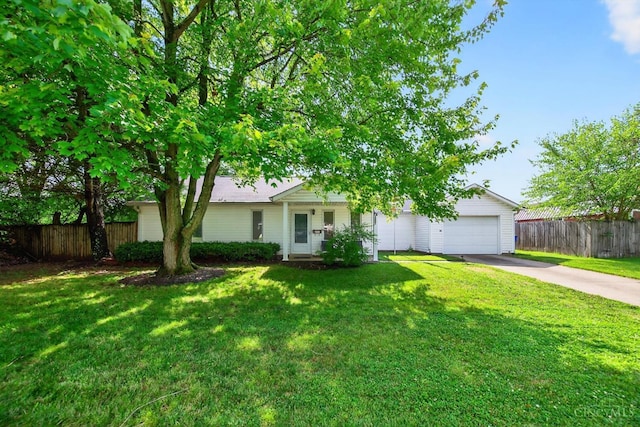 801 Carlisle Ave, Hamilton, OH 45013 - view of front of house with concrete driveway and an attached garage