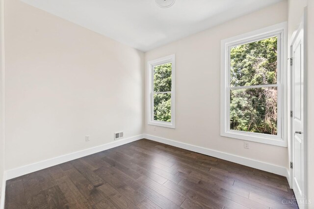 2241 Kemper Ln, Cincinnati, OH 45206 - spare room with dark wood-style floors