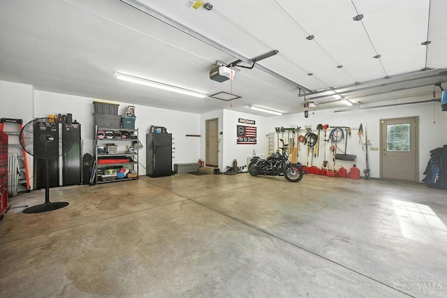 11545 Deer Trace Ln, Harrison Twp, OH 45030 - garage featuring a garage door opener