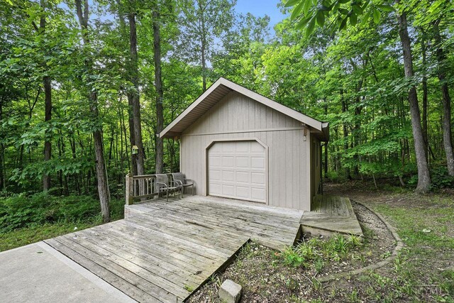 11545 Deer Trace Ln, Harrison Twp, OH 45030 - view of garage