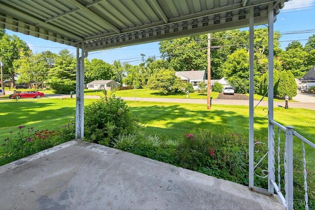 10410 Maria Ave, Springfield Twp, OH 45231 - view of green lawn featuring view of wooded area