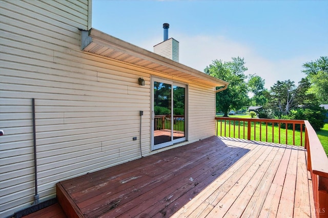 90 Lorelei Dr, Perry Twp, OH 45118 - view of wooden deck