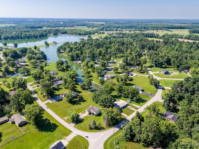 90 Lorelei Dr, Perry Twp, OH 45118 - aerial view of property and surrounding area featuring a large body of water