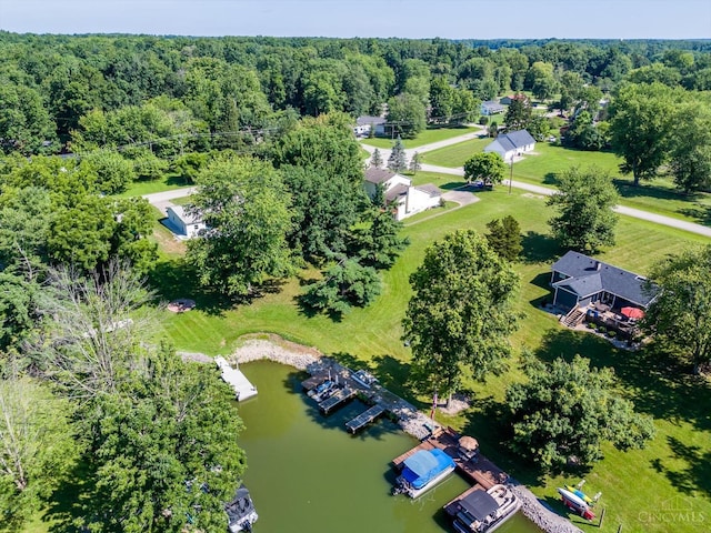90 Lorelei Dr, Perry Twp, OH 45118 - drone / aerial view of a large body of water and a forest