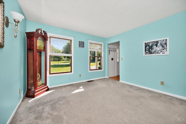 90 Lorelei Dr, Perry Twp, OH 45118 - carpeted spare room with baseboards and a textured ceiling