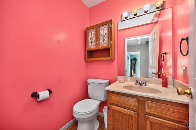 90 Lorelei Dr, Perry Twp, OH 45118 - bathroom featuring vanity and wood finished floors