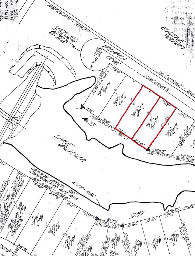 207 Valhalla Cv, Lakengren, OH 45320 - parcel map