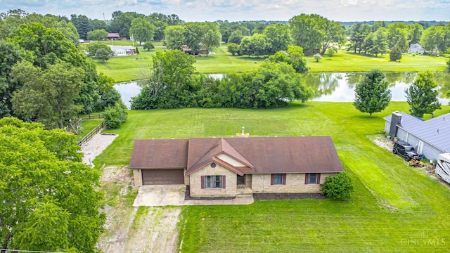 207 Valhalla Cv, Lakengren, OH 45320 - aerial view of property and surrounding area featuring a large body of water