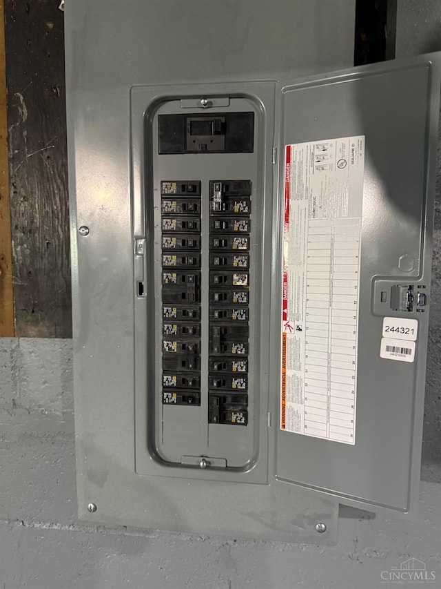 569 Beissinger Rd, Saint Clair Twp, OH 45013 - utilities with electric panel