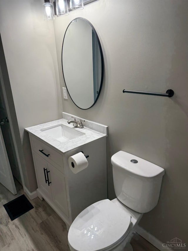 569 Beissinger Rd, Saint Clair Twp, OH 45013 - bathroom with vanity and wood finished floors