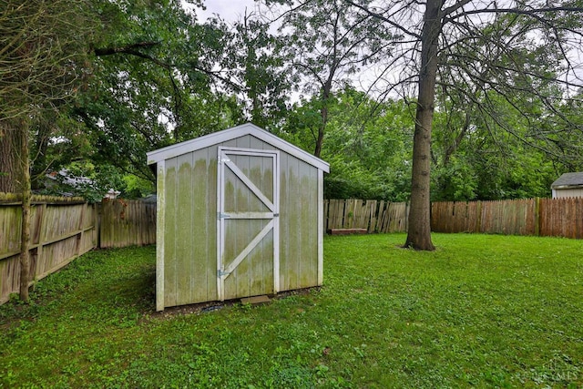 2465 Wilson Ave, Cincinnati, OH 45231 - view of shed featuring a fenced backyard