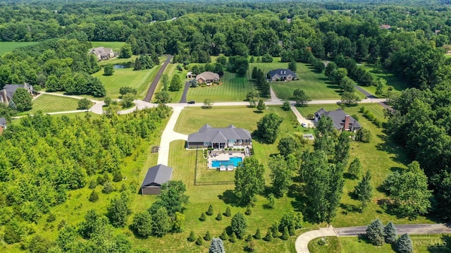 7948 Red Fox Trl, Hamilton Twp, OH 45152 - bird's eye view of a pool area