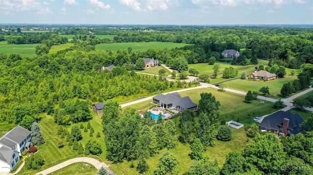 7948 Red Fox Trl, Hamilton Twp, OH 45152 - drone / aerial view of a pool