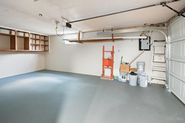 8784 Pippin Rd, Colerain Twp, OH 45251 - garage with a garage door opener and electric panel
