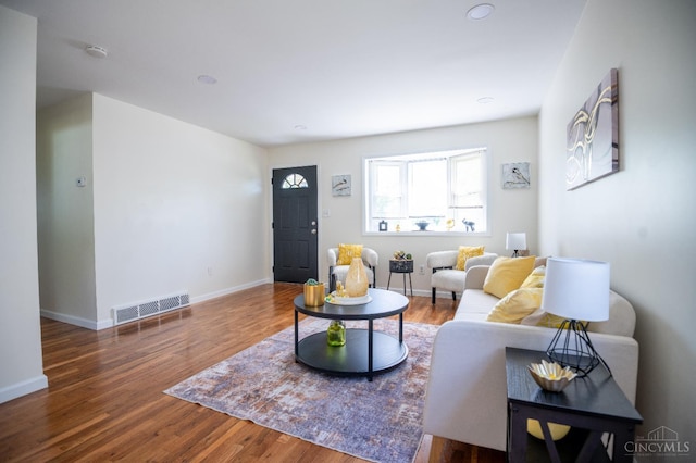 8784 Pippin Rd, Colerain Twp, OH 45251 - living room featuring wood finished floors and recessed lighting