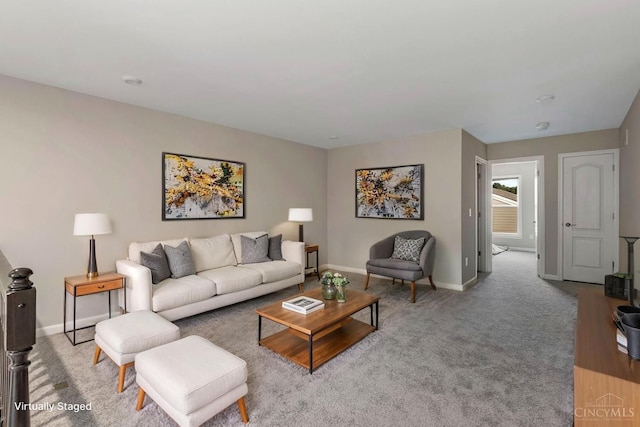 3779 Sturbridge Way, Pierce Twp, OH 45245 - living room featuring baseboards and carpet