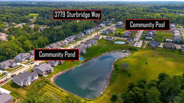 3779 Sturbridge Way, Pierce Twp, OH 45245 - view of property location featuring nearby suburban area and a large body of water