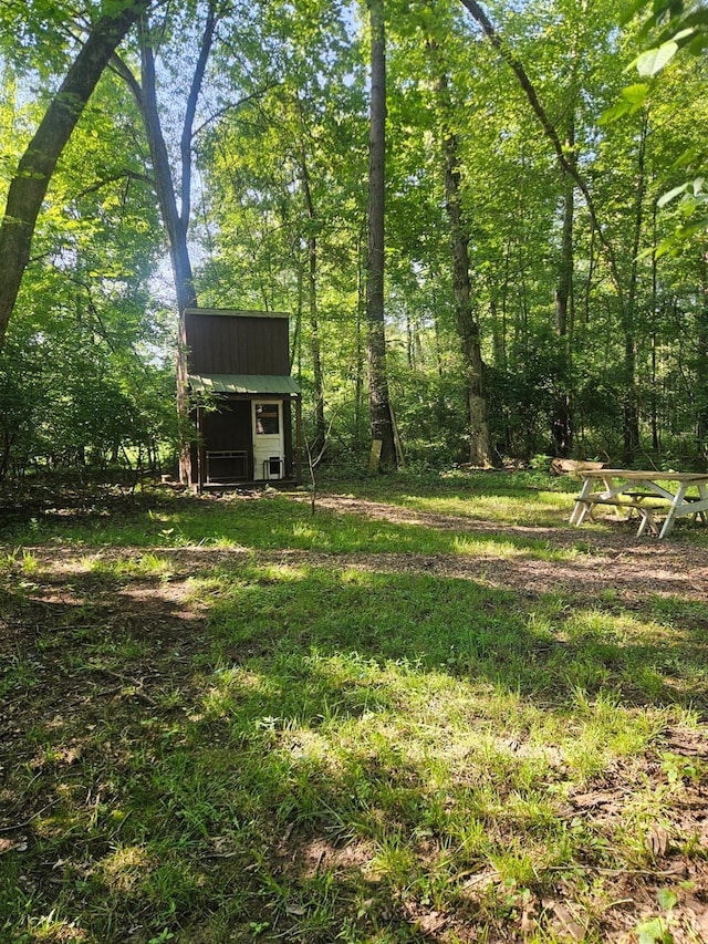 9063 Morrow Woodville Rd, Harlan Twp, OH 45162 - view of yard with a storage shed