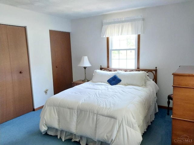 13353 State Route 28 W, Greenfield, OH 45123 - carpeted bedroom with multiple closets