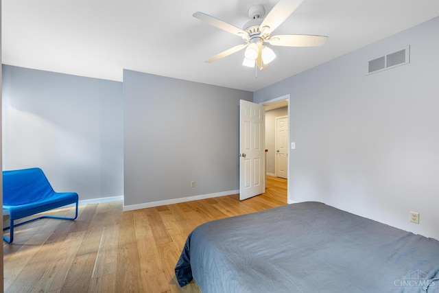 8551 Trillium Ridge Ln, Anderson Twp, OH 45255 - bedroom featuring wood finished floors and ceiling fan