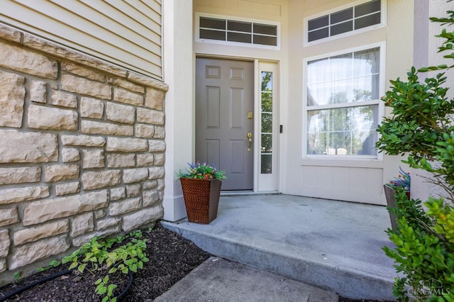 1301 Laurel Brook Way, Lebanon, OH 45036 - property entrance with stone siding