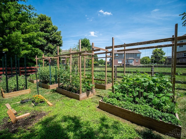 7854 Cape Cod Ct, West Chester, OH 45069 - view of yard with a garden