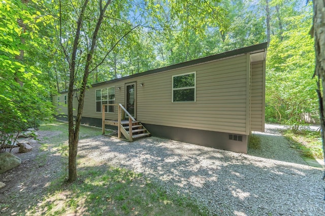 14697 Bodman Rd, Sterling Twp, OH 45154 - view of front of property featuring crawl space