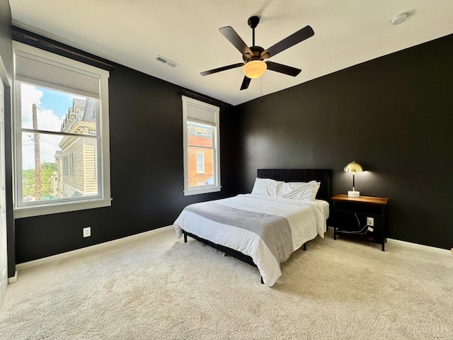 955 Pavilion St Unit 4, Cincinnati, OH 45202 - carpeted bedroom featuring baseboards and ceiling fan