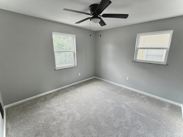 5424 Delhi Rd, Delhi Twp, OH 45238 - empty room featuring ceiling fan and carpet flooring