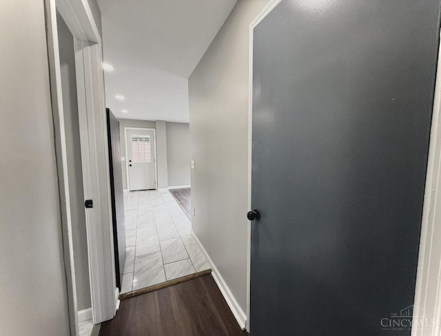 5424 Delhi Rd, Delhi Twp, OH 45238 - hall with wood finished floors and recessed lighting