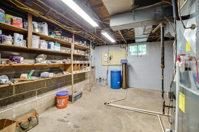 8012 Euclid Ave, Madeira, OH 45243 - below grade area featuring a water softener
