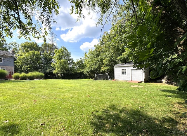 6330 Branch Hill Miamiville Rd, Miami Twp, OH 45140 - view of grassy yard featuring a storage shed