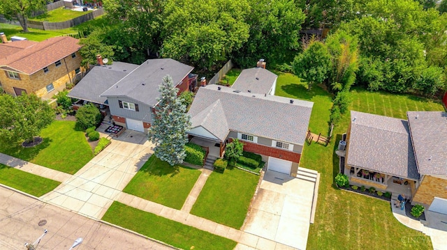 3324 Moonridge Dr, Green Twp, OH 45248 - aerial perspective of suburban area