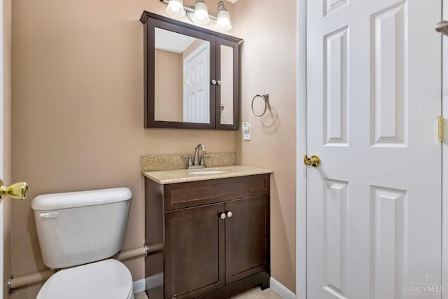 3324 Moonridge Dr, Green Twp, OH 45248 - half bath featuring toilet and vanity