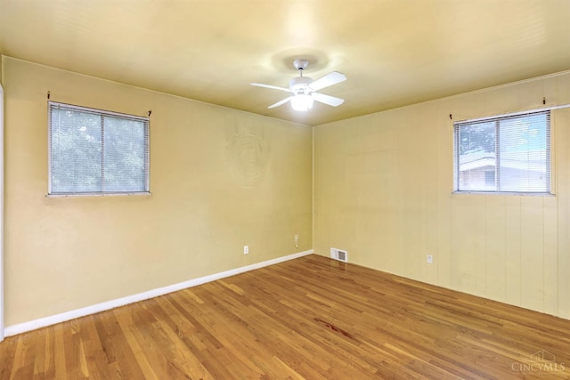 3324 Moonridge Dr, Green Twp, OH 45248 - unfurnished room featuring wood finished floors and ceiling fan
