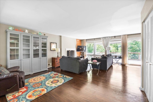 281 Compton Rd, Wyoming, OH 45215 - living area with wood finished floors
