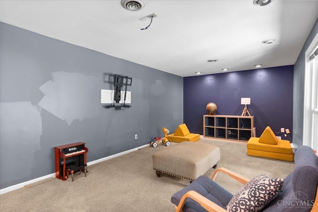 281 Compton Rd, Wyoming, OH 45215 - sitting room with carpet and baseboards
